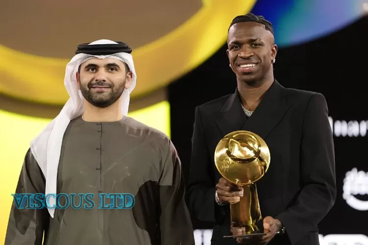 Vinicius Junior Raih Penghargaan Pemain Terbaik Dunia di Globe Soccer Awards 2024