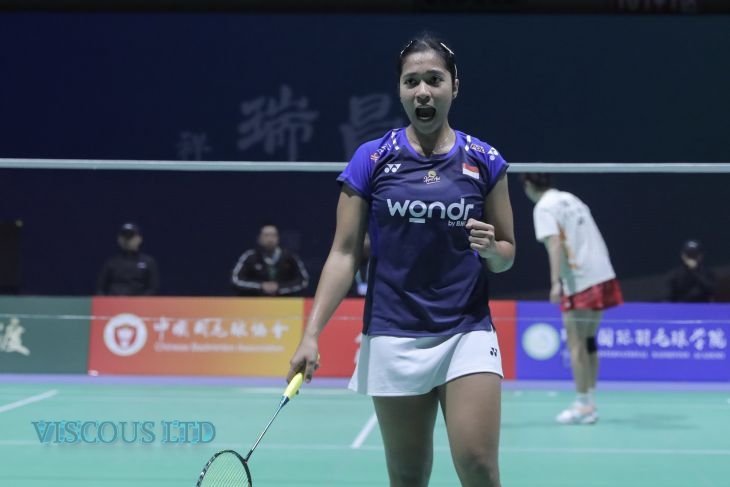 Ester Kalahkan Mutiara dan Melaju ke Perempat Final Ruichang China Masters 2025